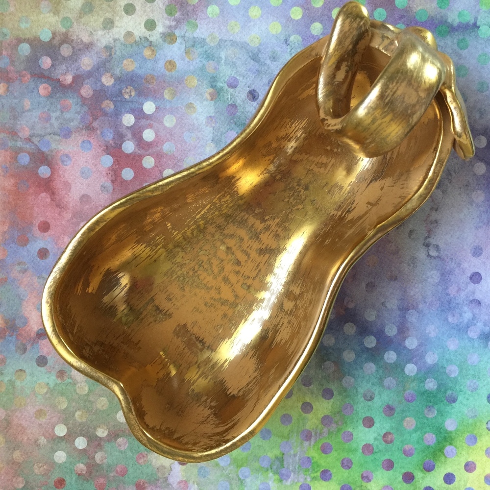 VINTAGE STANGL Pottery Granada Gold "Butternut Squash" #8283